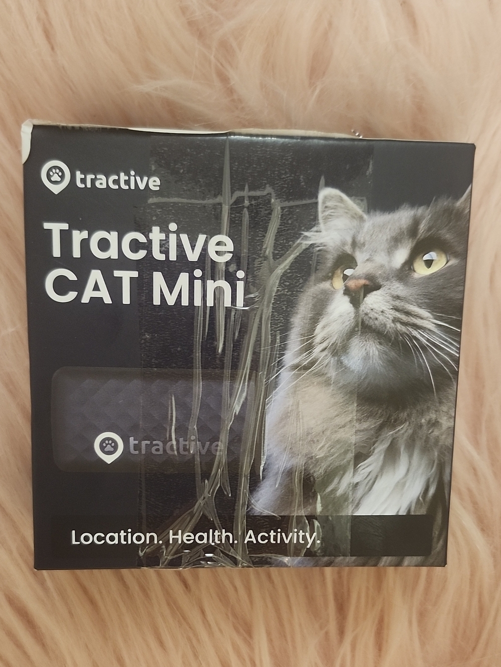 New OPEN BOX TRACTIVE CAT MINI GPS PET TRACKER FOR CATS